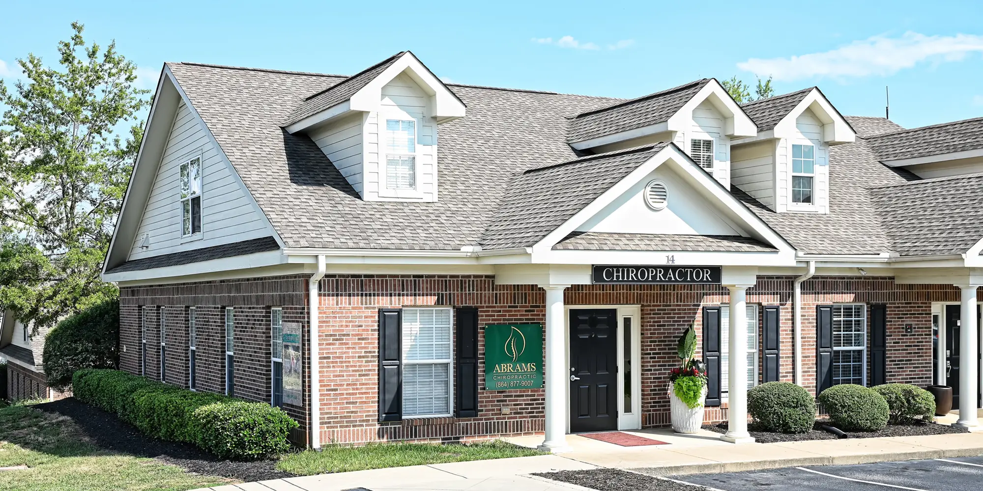 Chiropractic Greer SC Front Of Clinic